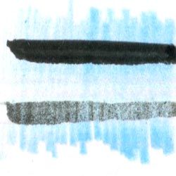Prismacolor Premier Turquoise Graphite Drawing Leads, Non-Photo Blue, 2mm with Pentel Pocket Brush Pen