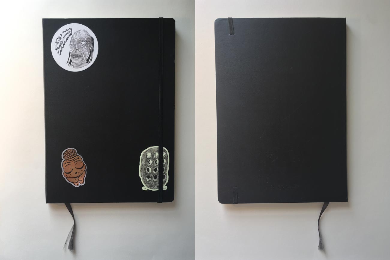 Front and Back image of Moleskine Art Plus A4 Sketchbook
