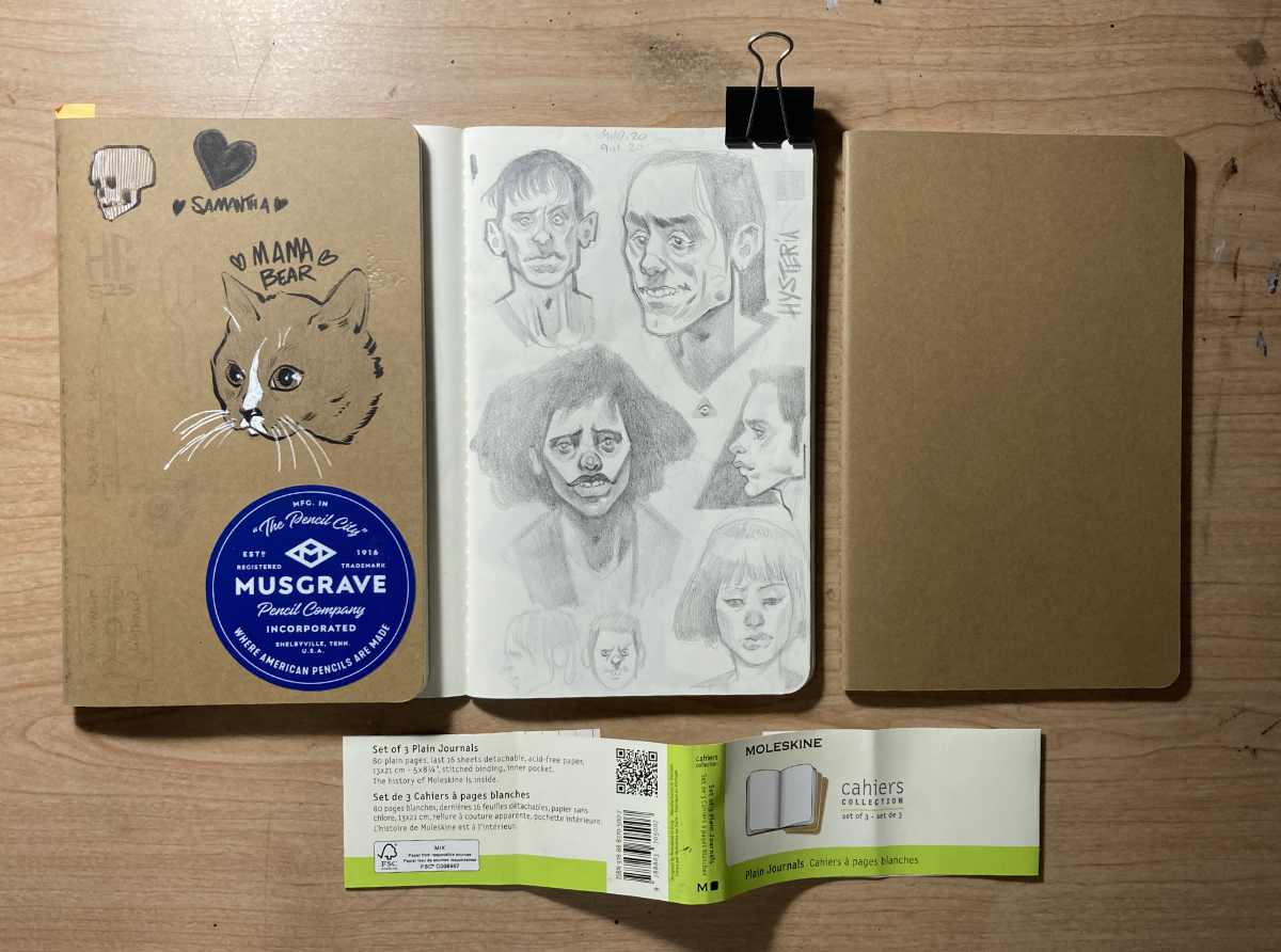 Moleskine 5-Piece Pencil Drawing Set