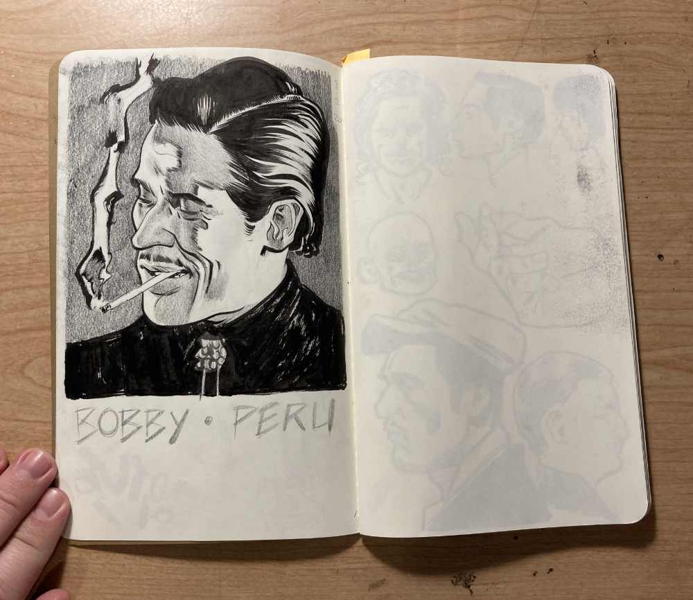 Sketching With a Moleskine