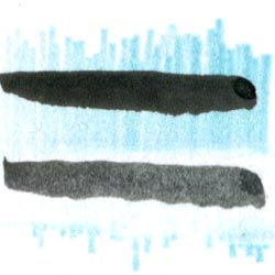 Uni Color Lead - 0.5 mm - Mint Blue With Platinum Carbon Black Ink