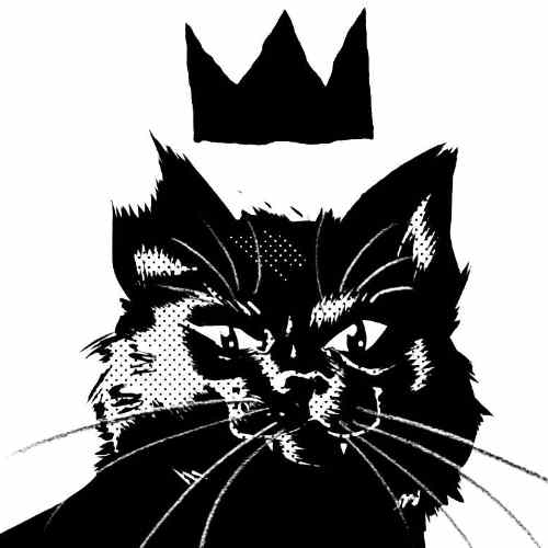 King Kitty illustration preview